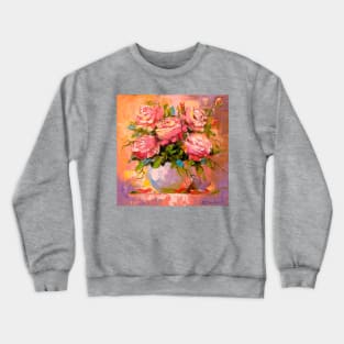 Bouquet of roses Crewneck Sweatshirt